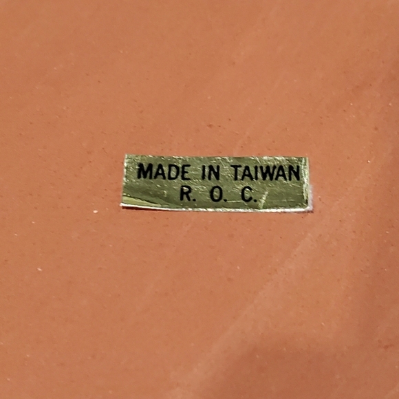 Vntg Clay 6 1/4" Pitcher Vase Woven Design Terracotta made in R.O.C. Taiwan - Picture 3 of 13